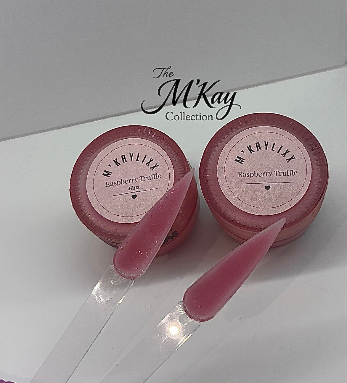 M’Krylixx Raspberry Truffle Acrylic Powder - 1 oz