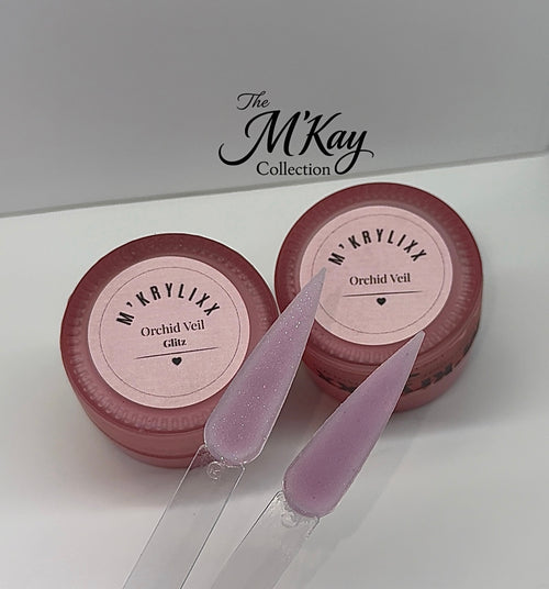 M’Krylixx Orchid Veil Acrylic Powder - 1 oz