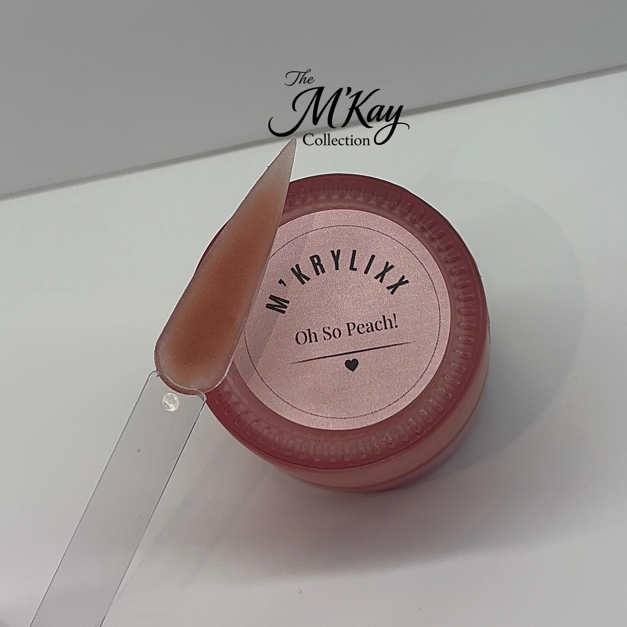 M’Krylixx Oh So Peach! Acrylic Powder - 1 oz